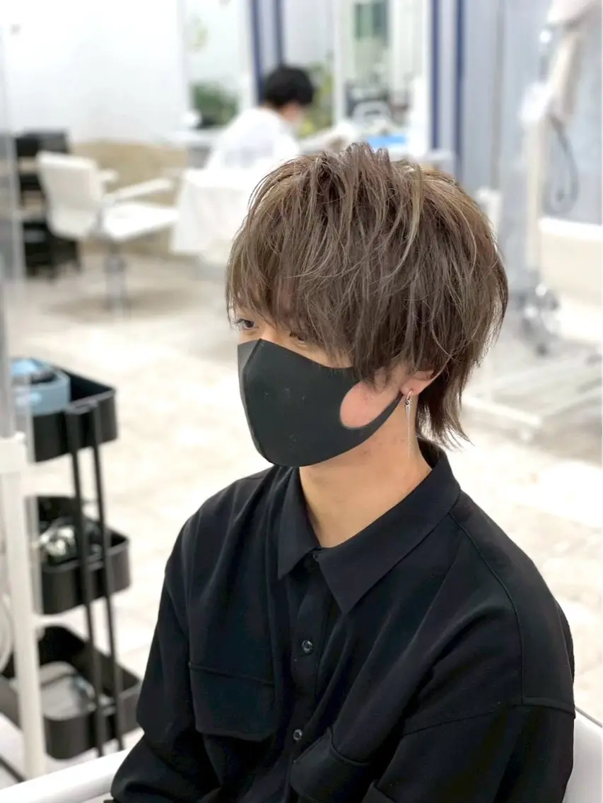 メンズ メンズパーマ 特化Enhanceのヘアスタイル