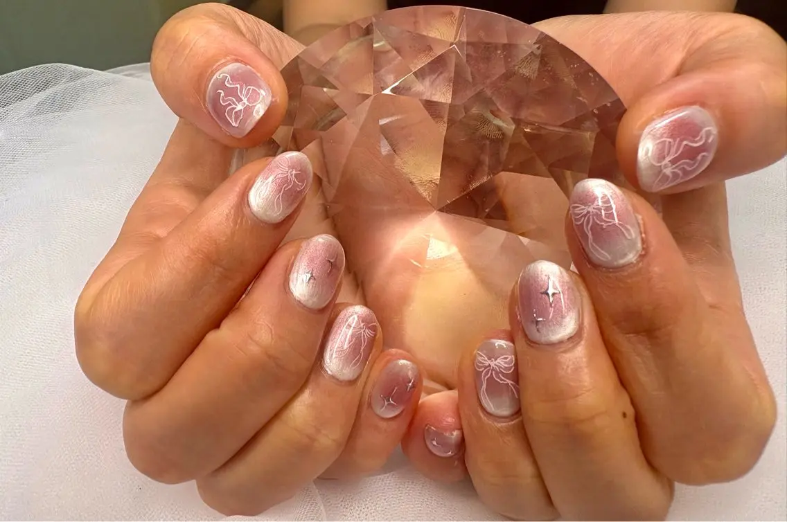 ネイル ハンドネイル 新宿マグネット Mii Nailのネイルデザイン