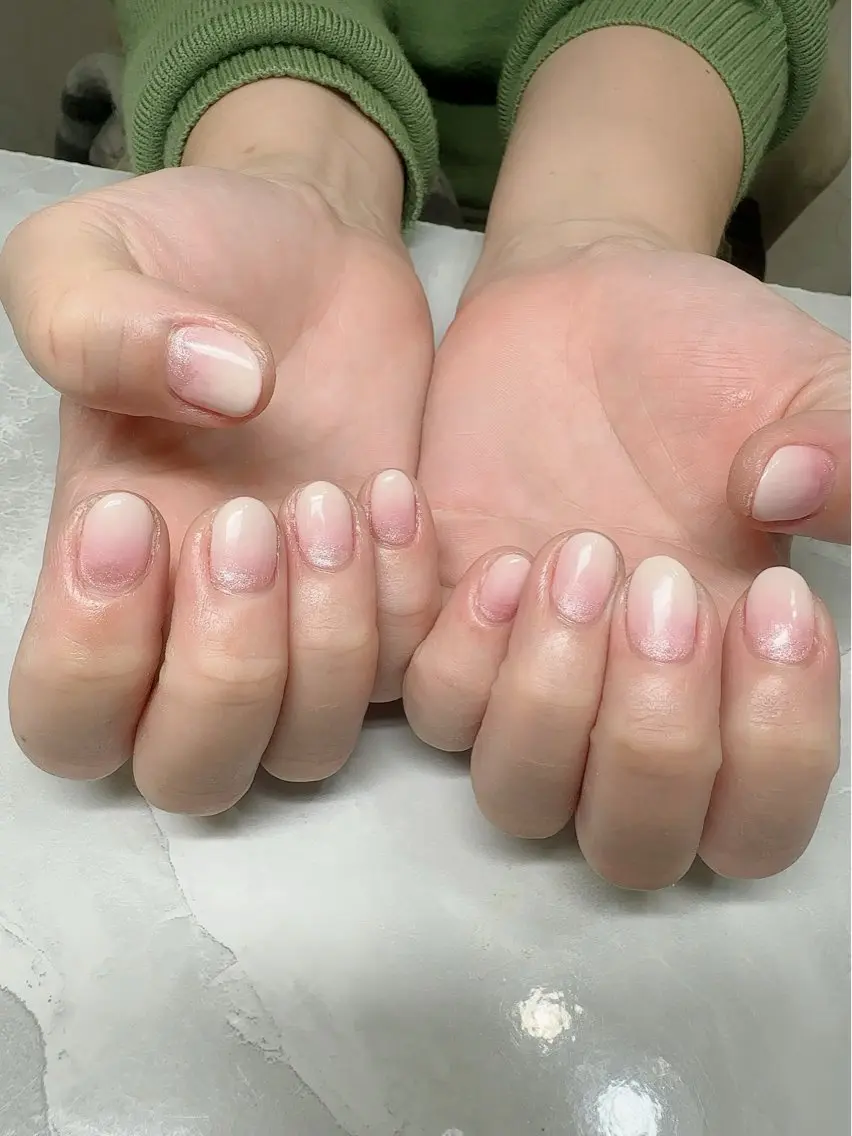 ネイル グラデーション nyasu nailのネイルデザイン