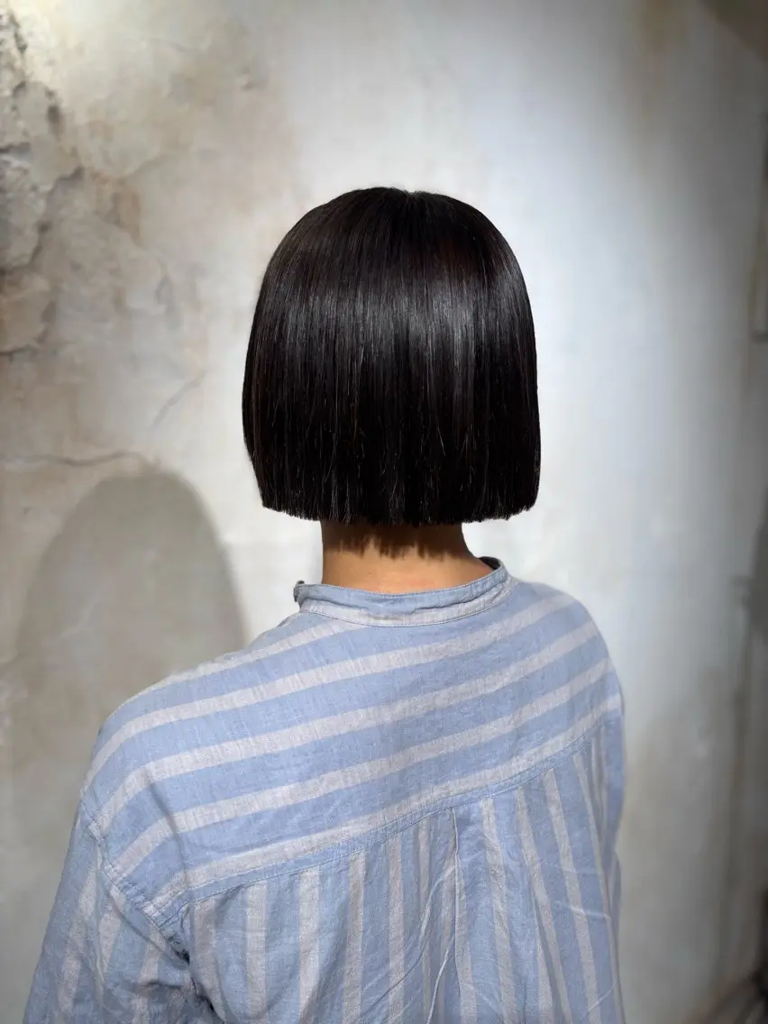 ショート ボブ カット ヘアカラー メンズモデル募集中 /Mana🪄のヘアスタイル