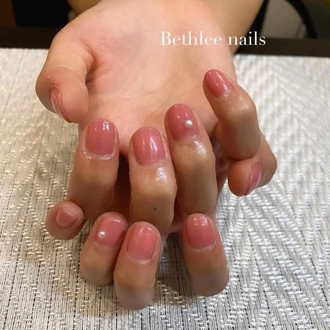 ネイル ピンク Bethlee nailsのネイルデザイン