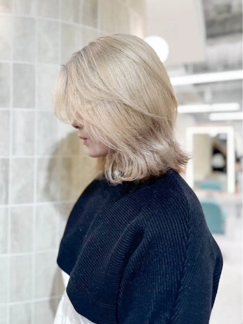 ヘアカラー 得能 海翔のヘアスタイル