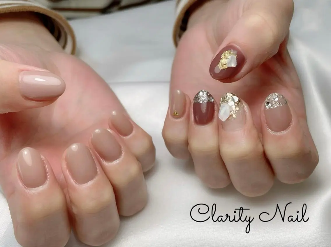 ネイル アートネイル 持ち込み ハンドネイル Clarity Nailのネイルデザイン
