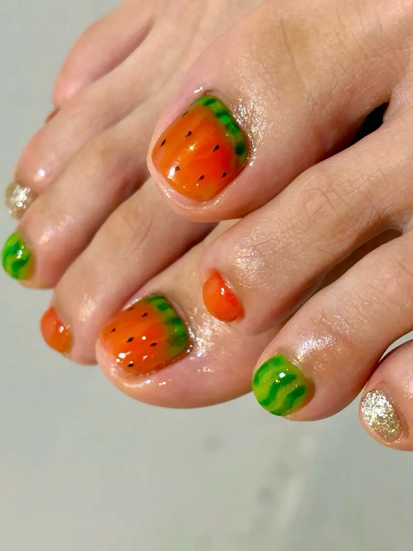 ネイル フットネイル FIORITURA Maikoのネイルデザイン