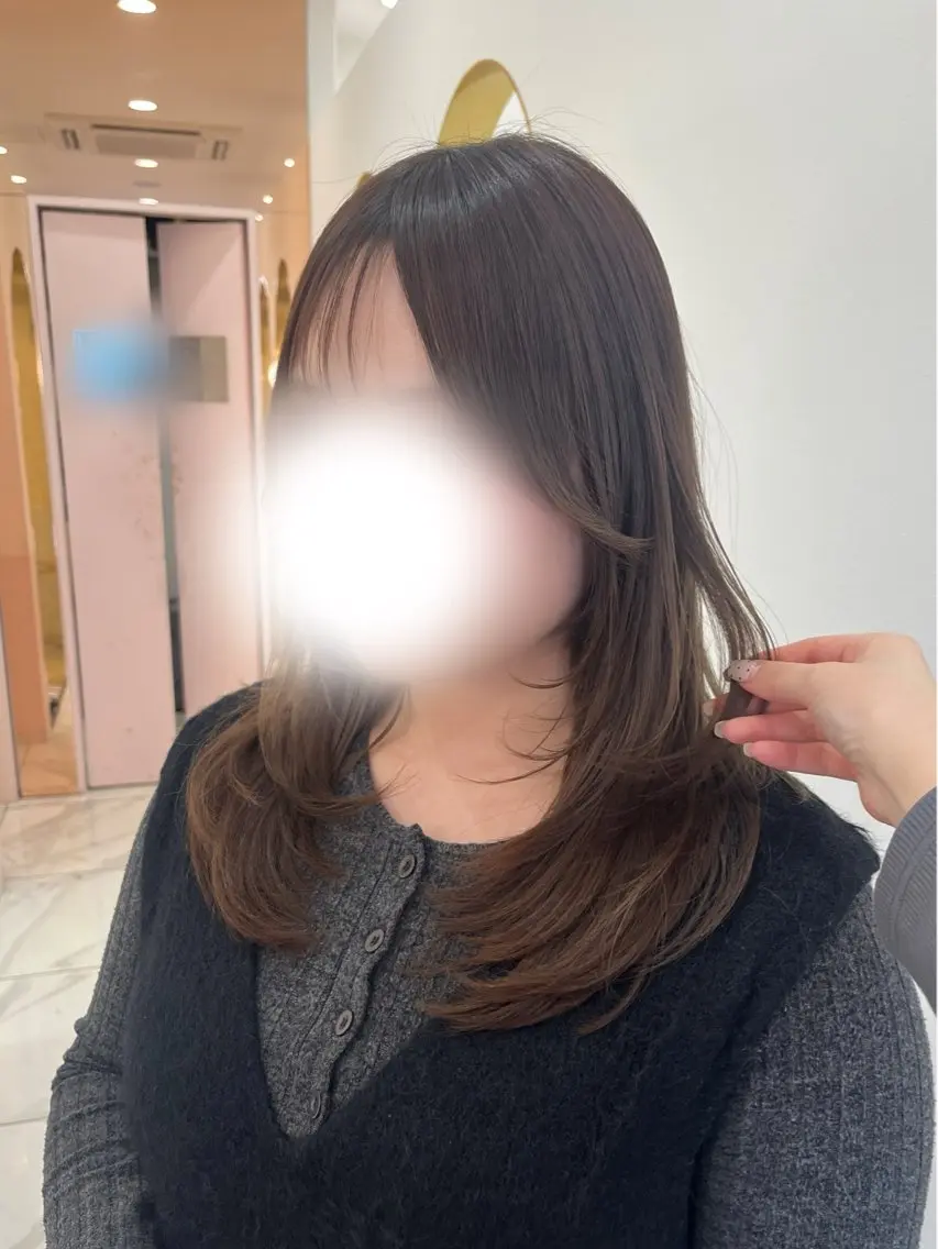 カット + カラー + 3STEPトリートメント🎀✨の写真