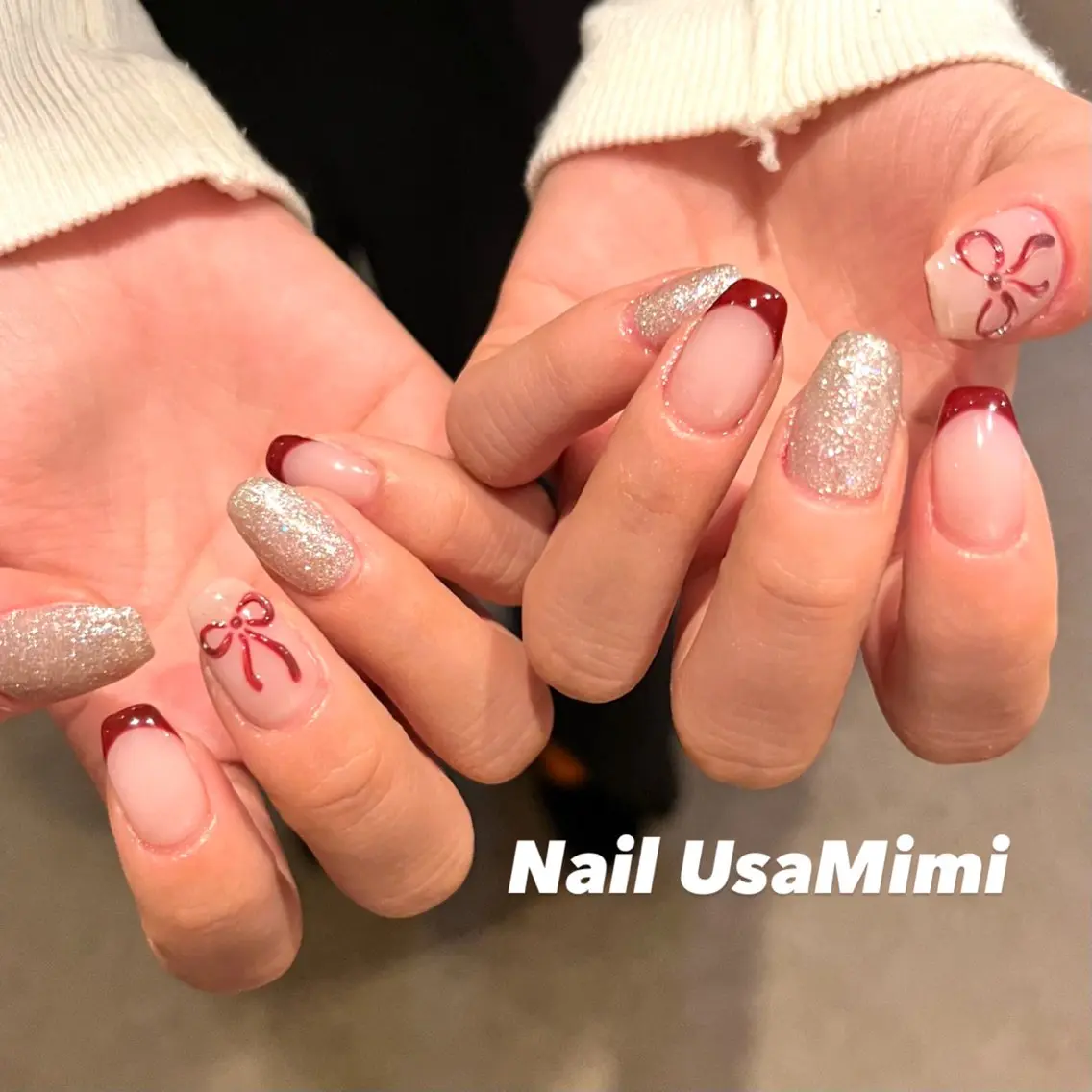ネイル ボルドー ハンドネイル Nail bouquetのネイルデザイン