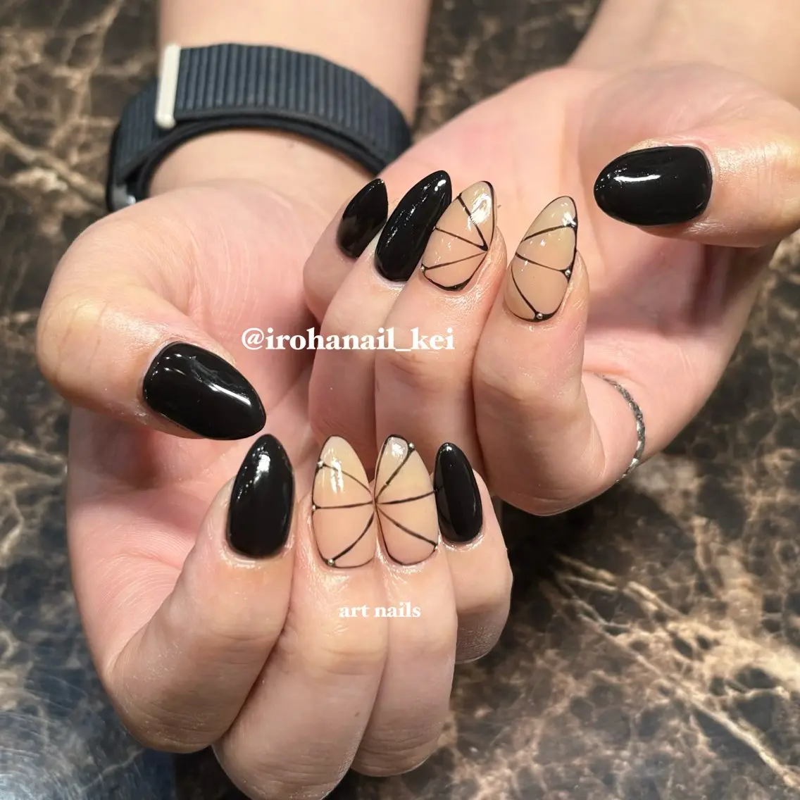 ネイル アートネイル IROHA NAIL_けい🐶のネイルデザイン