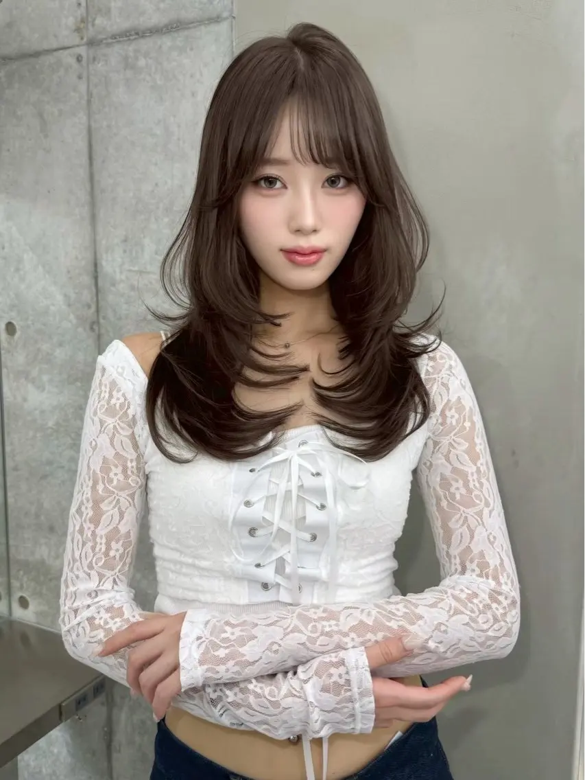 ロング カラー ヘアアレンジ カット ヘアカラー トリートメント 髪質改善/透明感 カラー/吉田光佑のヘアスタイル