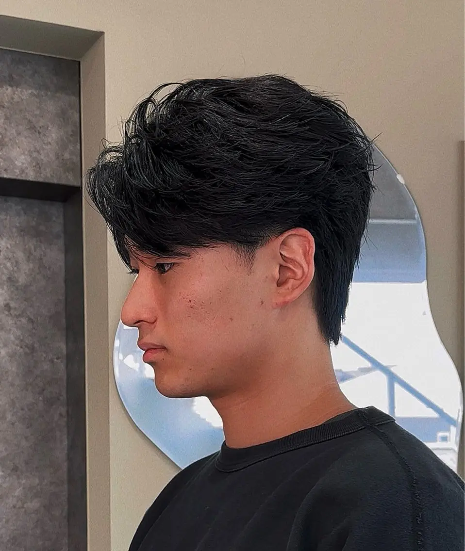 パーマ メンズ ESQUISSE リコのヘアスタイル