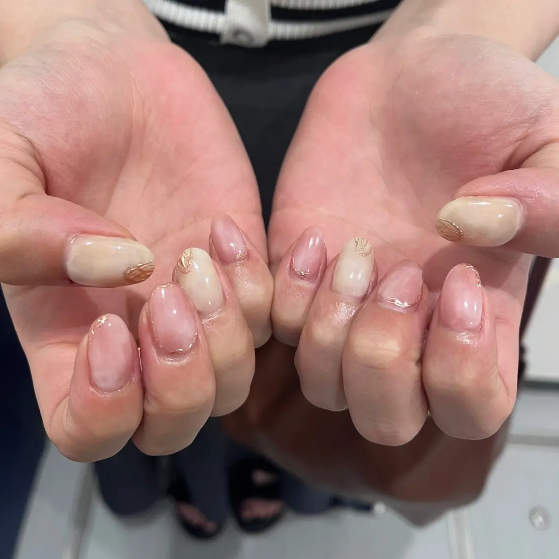 ネイル ピンク Nailsalon ibelujoureのネイルデザイン