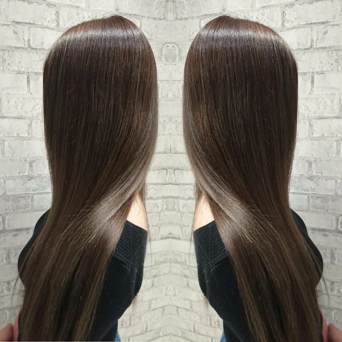 ロング EARTH 越谷店のヘアスタイル