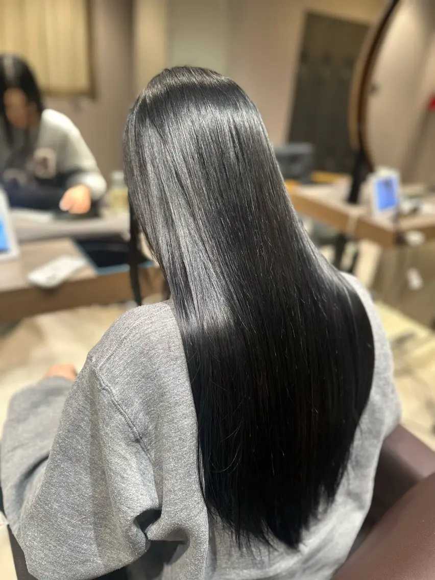 カラー クリスマス ヘアカラー トリートメント 🖤ྀི渡邉 あみか🖤ᩚのヘアスタイル