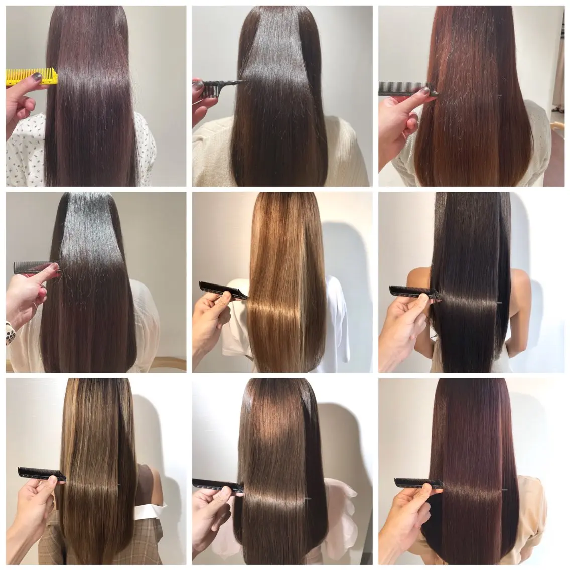 セミロング ボブ ハイライト 髪質改善 縮毛矯正 トリートメント 🌟髪質改善 平本雄大🌟のヘアスタイル