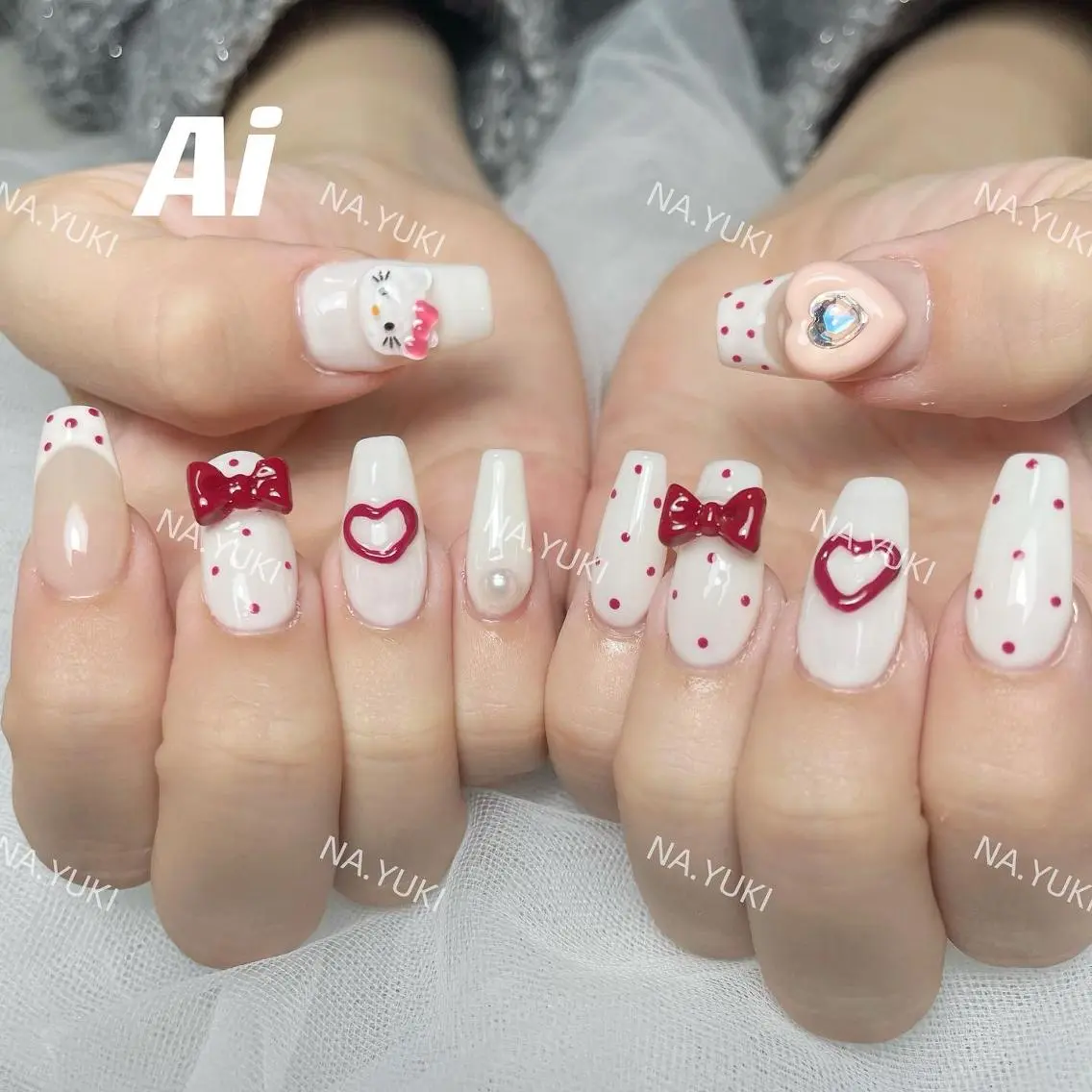 ネイル ハンドネイル ハンドケア ナユキNA.YUKI 新宿店のネイルデザイン