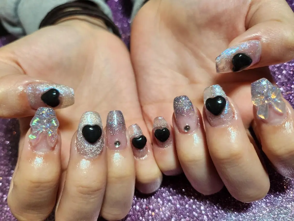 ネイル ハンドネイル 💜bora .のネイルデザイン