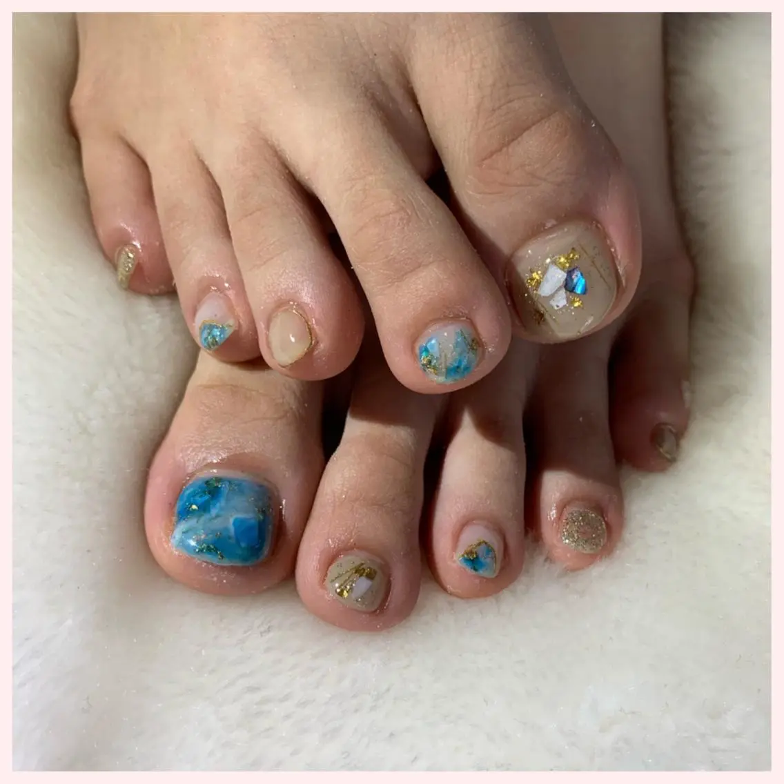 ネイル フットネイル Ogasawara Tokikaのネイルデザイン