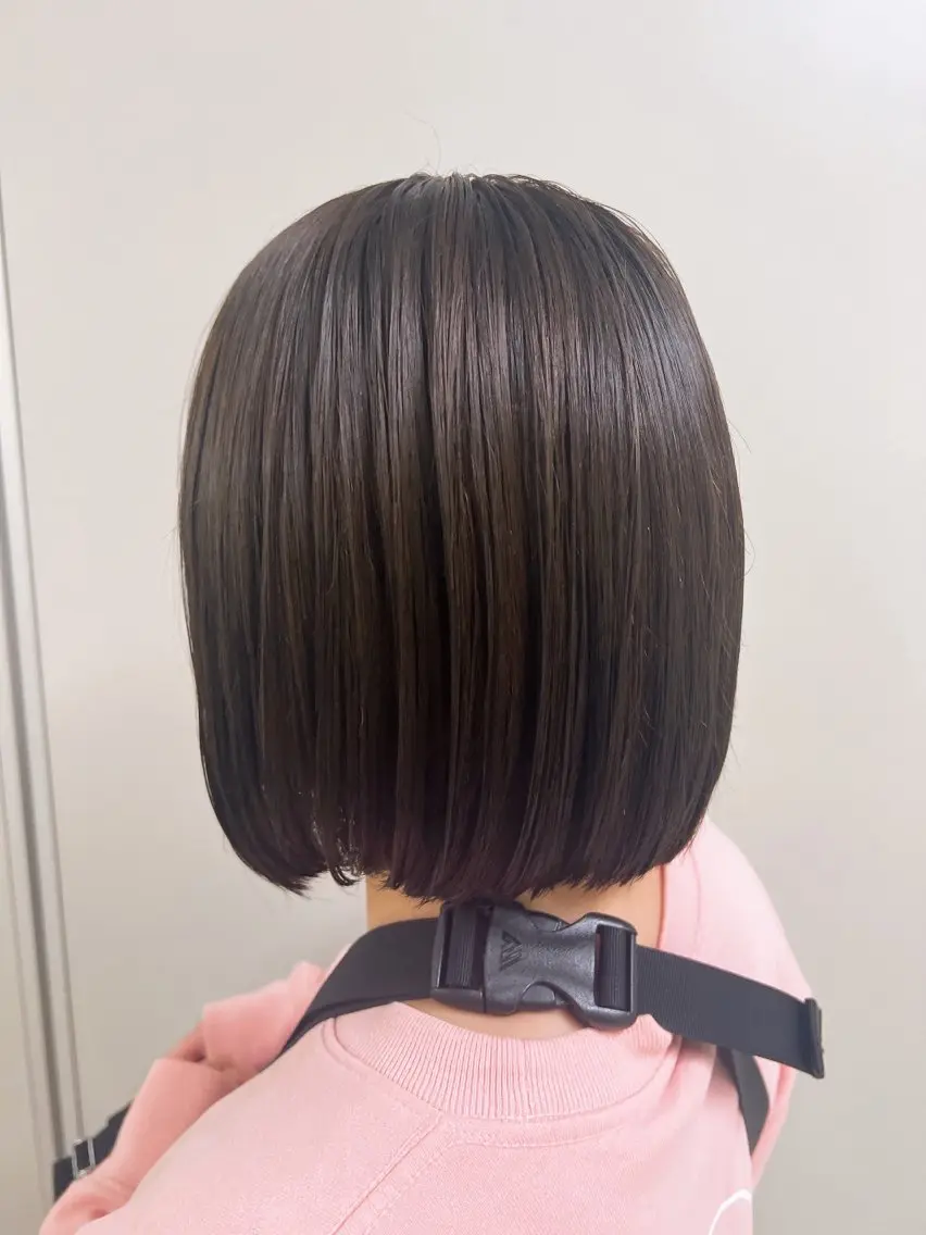 【天使の輪】トリートメント＋カットの写真