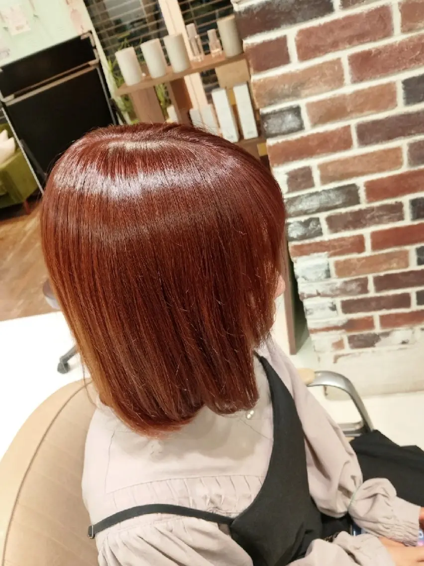 カラー ヘアカラー 清水 香麟のヘアスタイル
