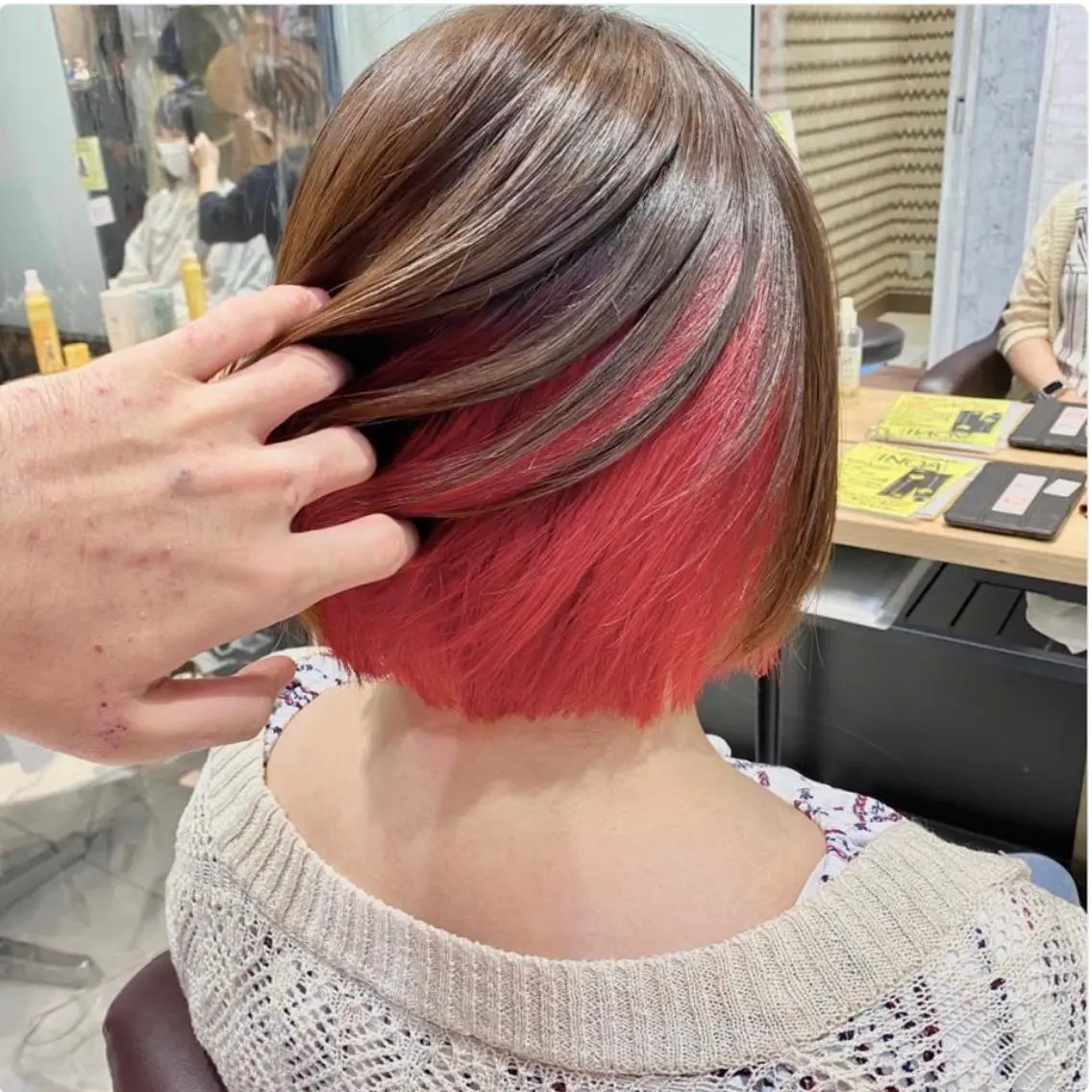 ショート カラー ✨髪質改善専門店✨ QOLU✨のヘアスタイル