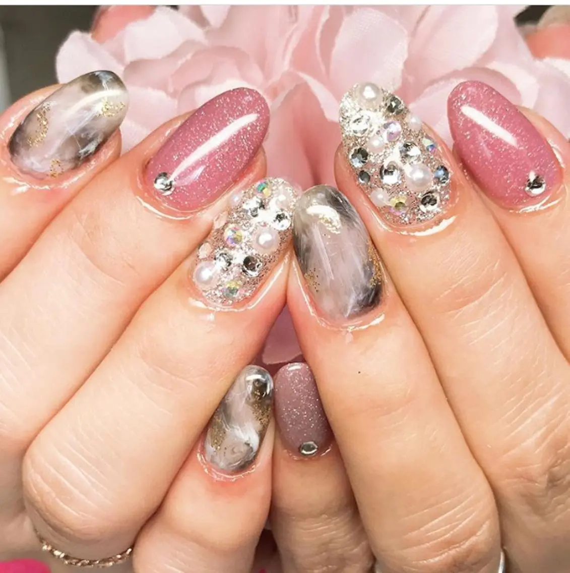 ネイル ハンドネイル Ｎail Ｓalon ertiのネイルデザイン