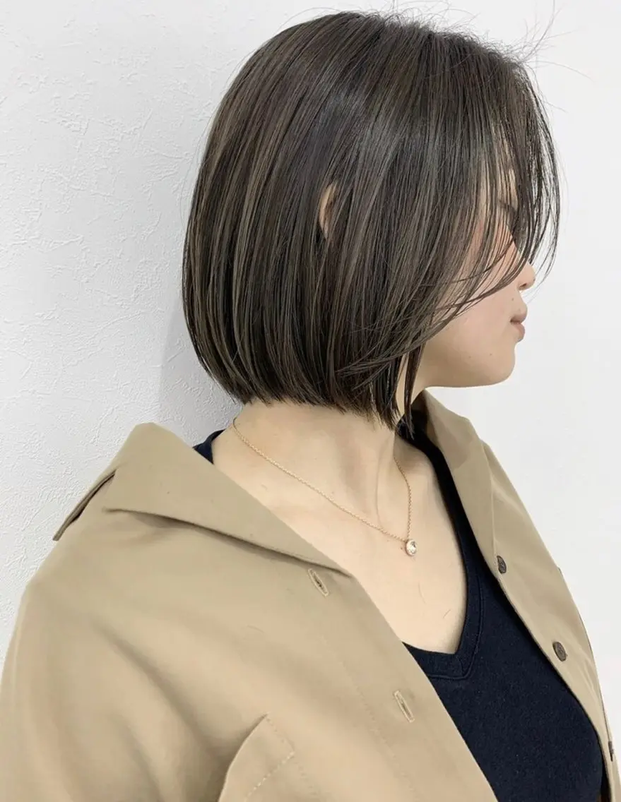 ショート ボブ ウラノ ソウシのヘアスタイル