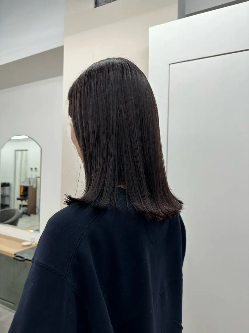 ミディアム カラー キッズ ヘアカラー トリートメント オトナヘア🌸 harukaのヘアスタイル
