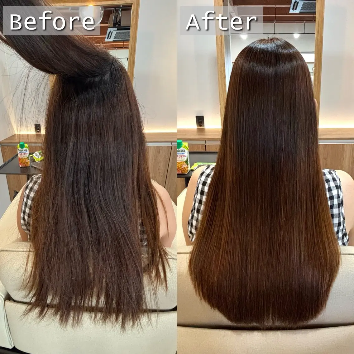 ロング 飯田 智也のヘアスタイル