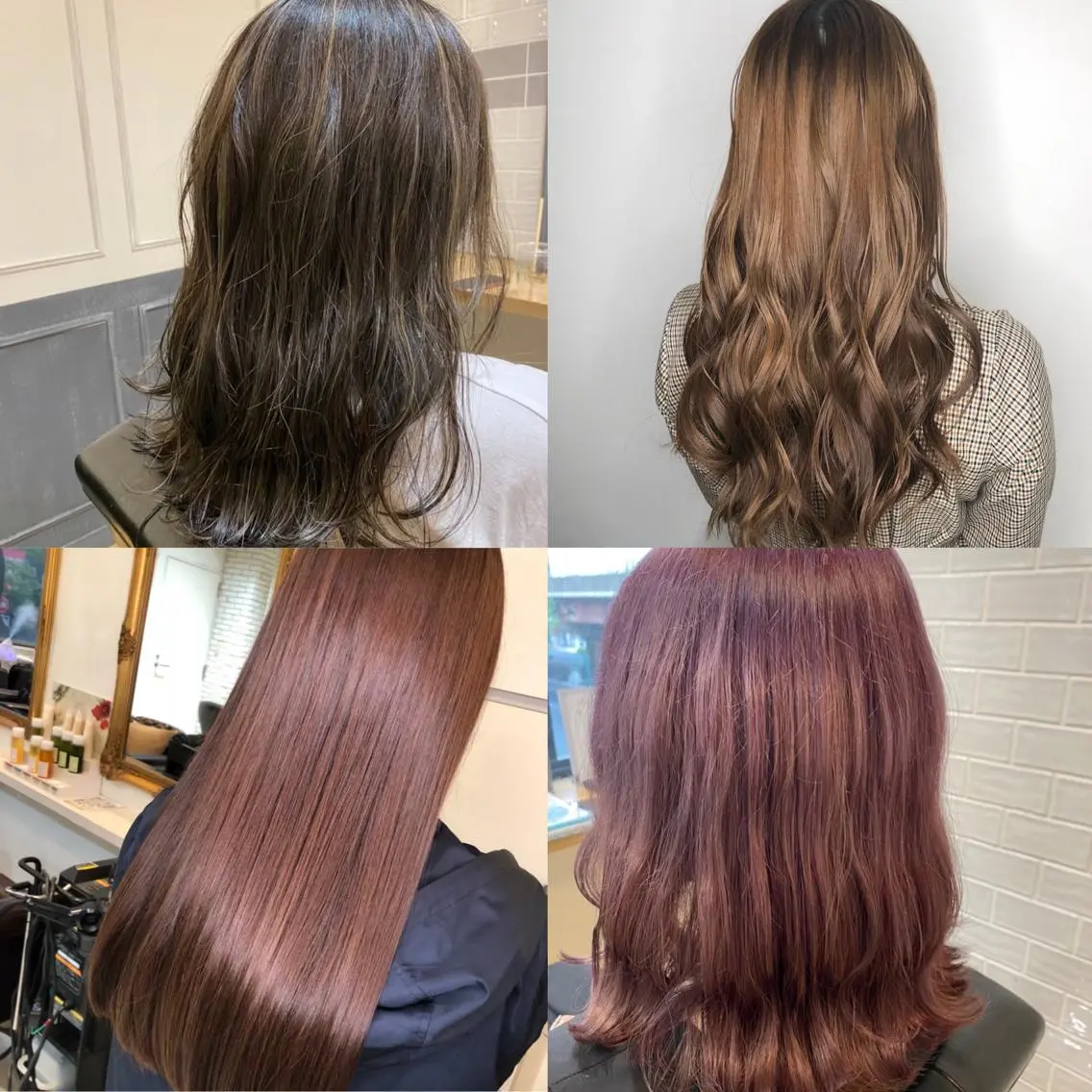 カラー ヘアアレンジ 平原 ミレイのヘアスタイル