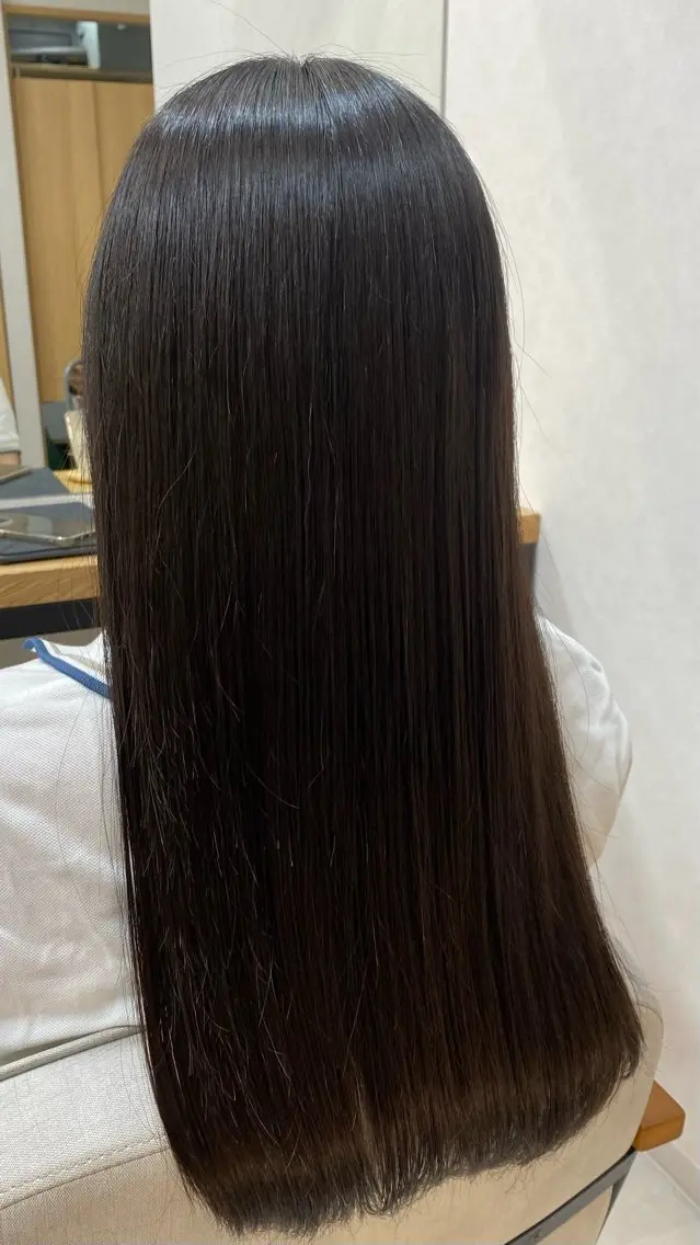 ロング 縮毛矯正 HIYORI🧁 登戸のヘアスタイル