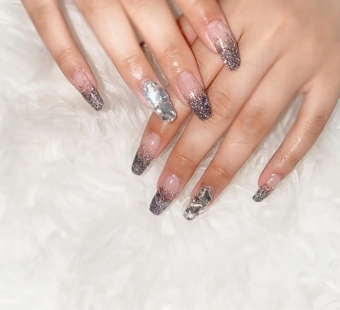 ネイル フラッシュネイル ハンドネイル フットネイル ESPOIR Ｎのネイルデザイン