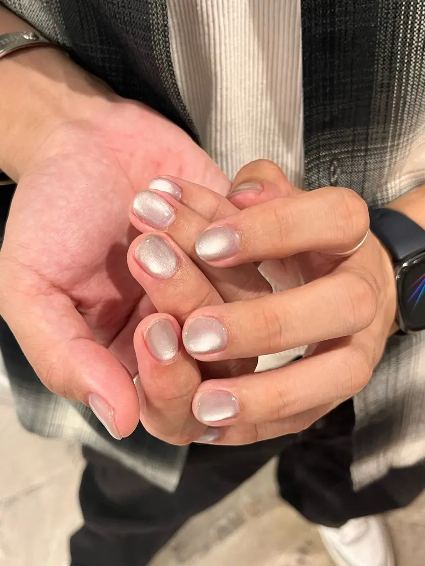ネイル ハンドネイル AYU💅ワンホン& 推し活ネイル💕のネイルデザイン