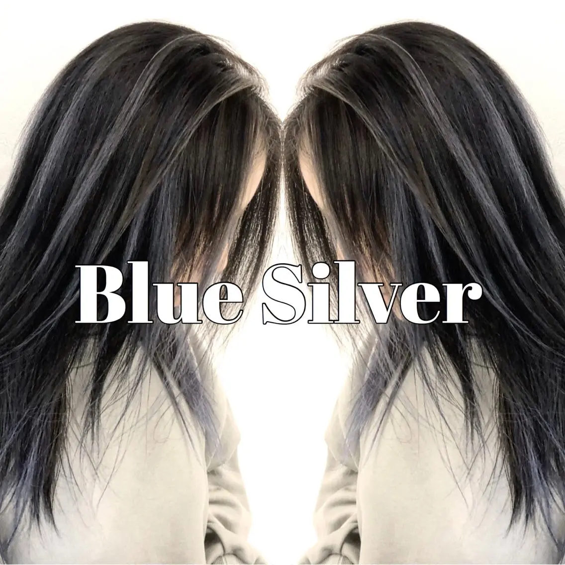 セミロング カラー ヘアアレンジ シールエクステ バレイヤージュ デザインカラー ハイライトカラー エクステ アンドウ ユウ/ レイヤーカット/韓国のヘアスタイル