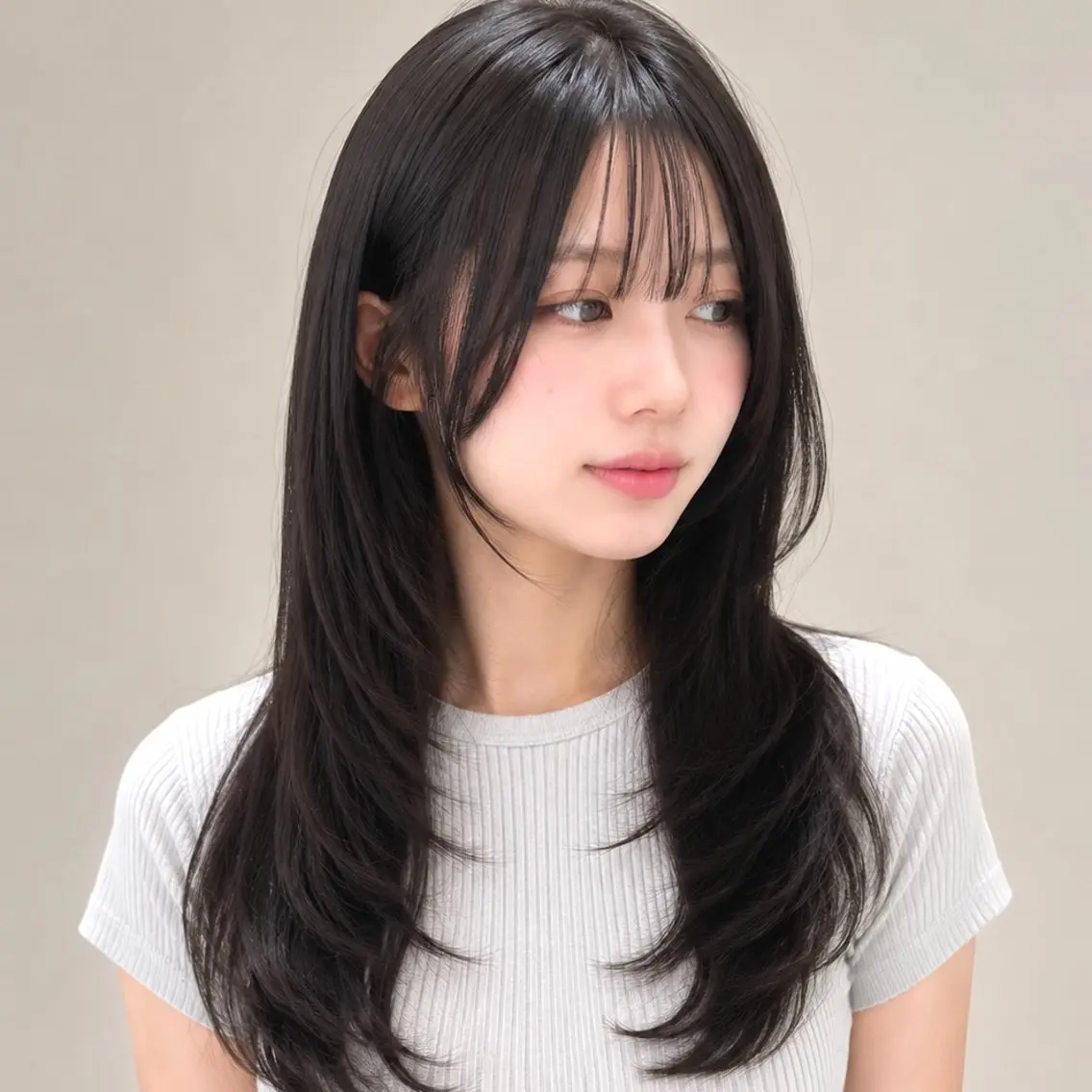 ロング 縮毛矯正 STYLE 相模大野のヘアスタイル