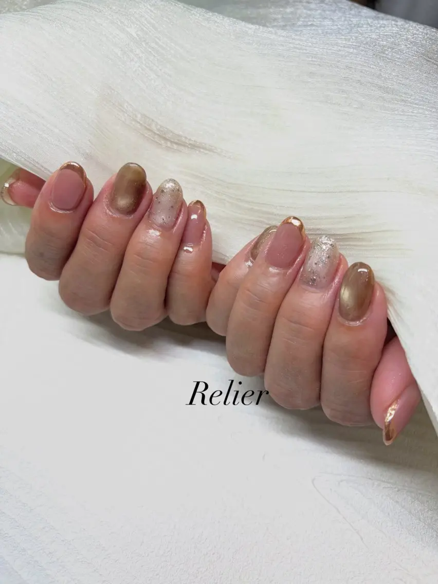 ネイル ハンドネイル Relier ルリエ ayakaのネイルデザイン