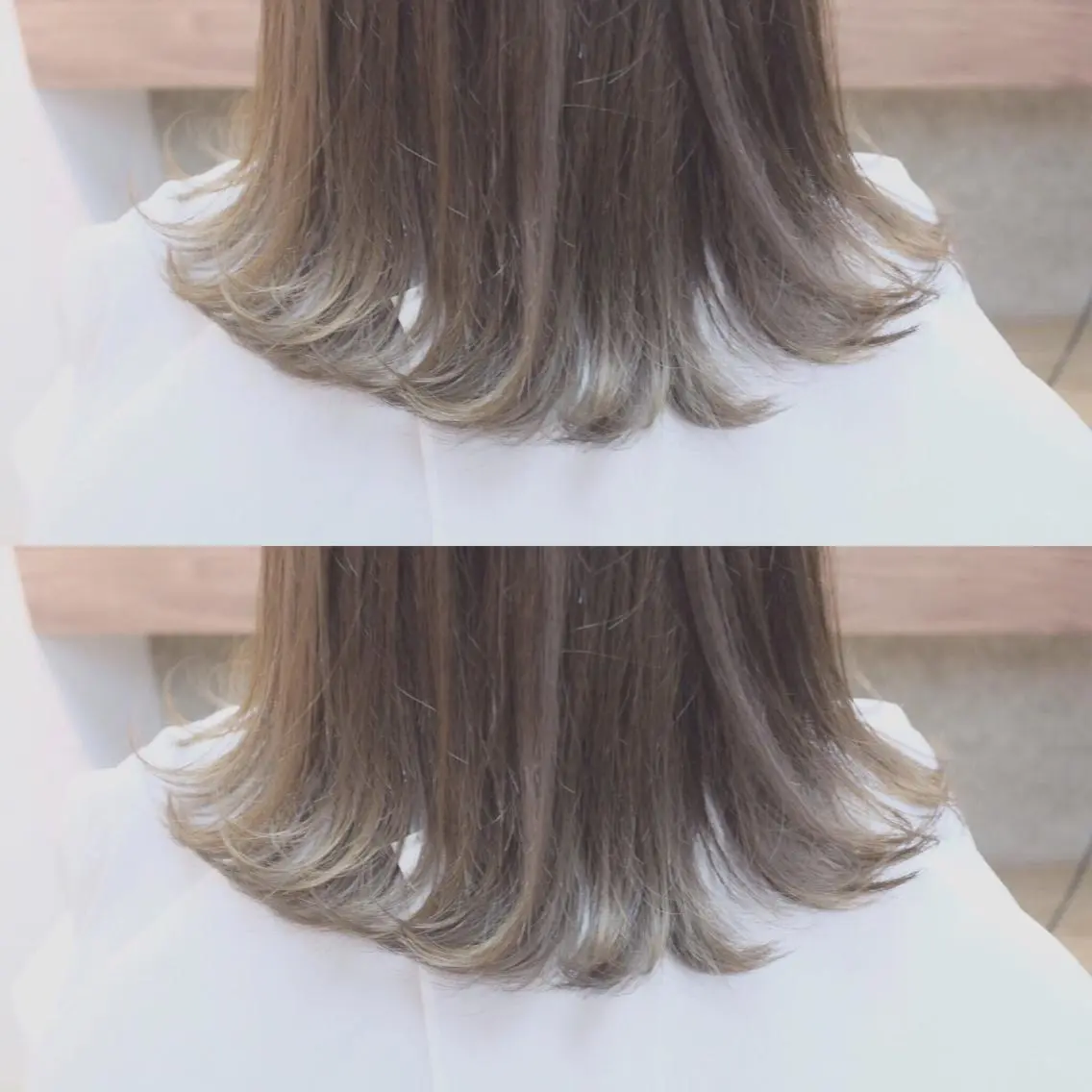 ミディアム カラー ヘアアレンジ 🟦髪質改善6年 💊YAMAMOTOのヘアスタイル