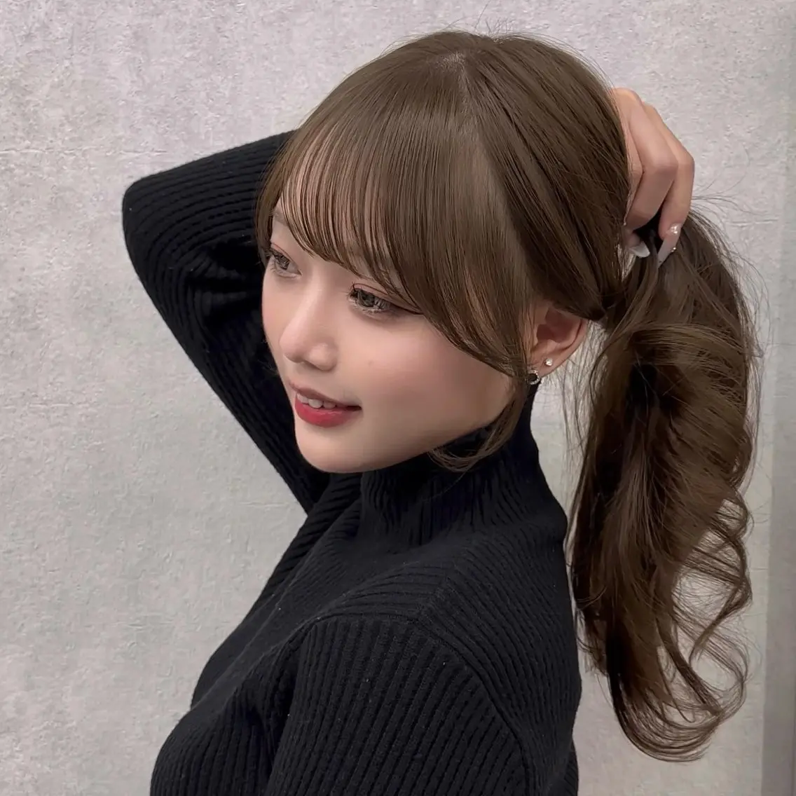 ロング カラー ヘアアレンジ ⭐️銀座/ショート/ 艶カラー/りょうがのヘアスタイル