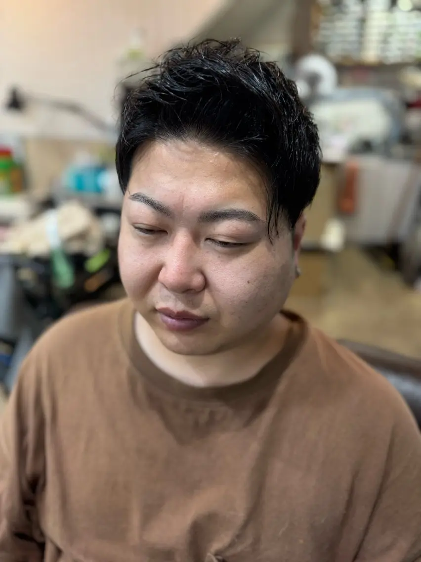 ショート メンズ ショートヘア 樋口 まさみのヘアスタイル