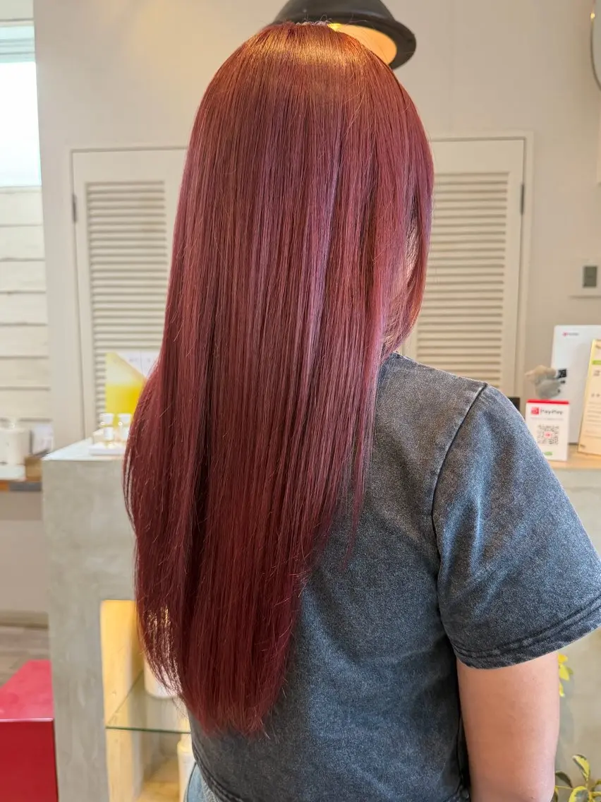 ロング トリートメント ヘアカラー 寺田 さゆみのヘアスタイル
