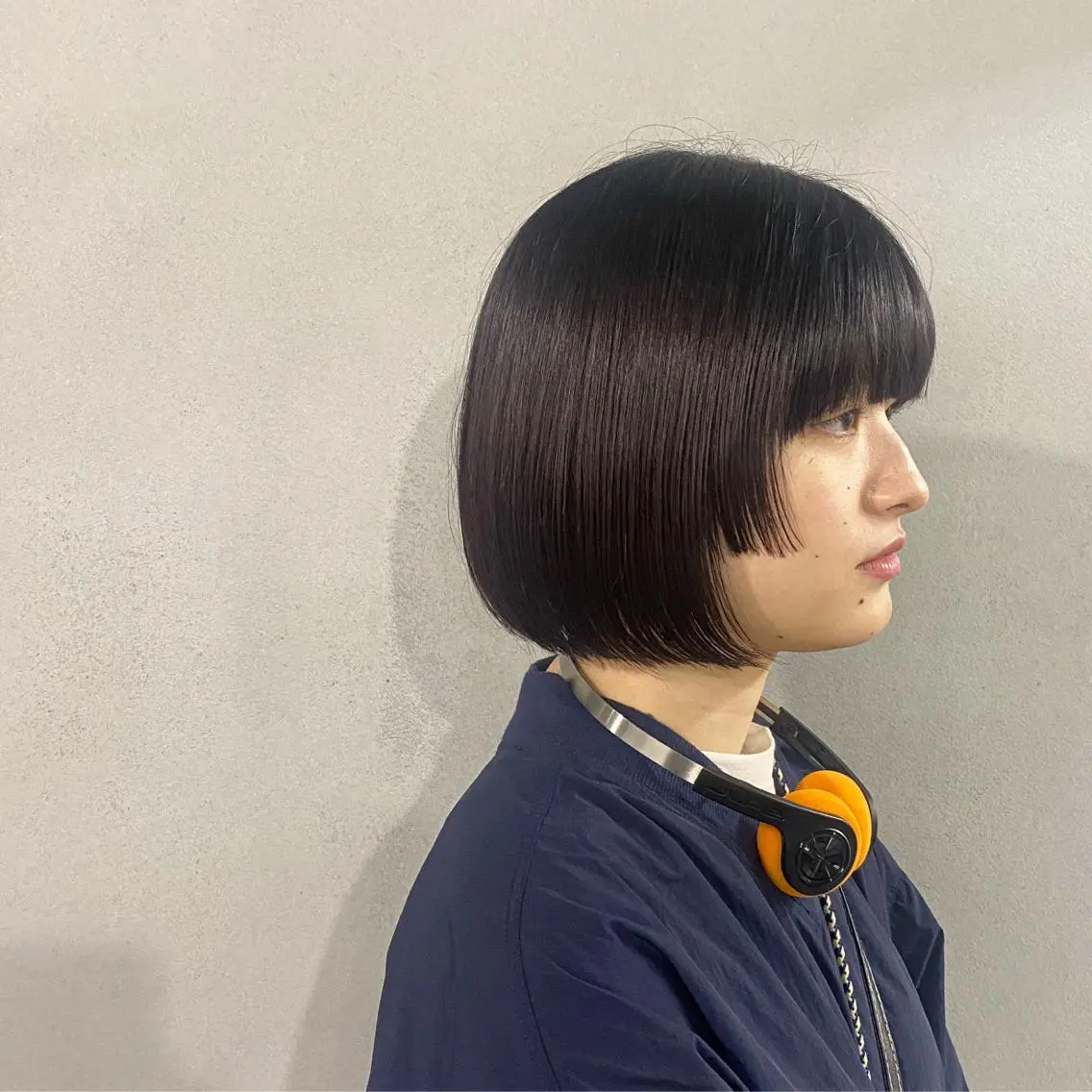 ショート カラー ボルドーカラー ボブ カット ヘアカラー #tag 佐藤璃美のヘアスタイル