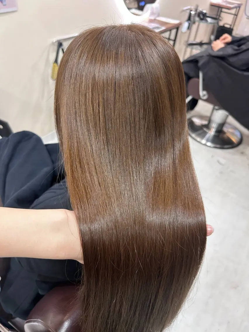 ロング ヘアカラー トリートメント 🦋髪質改善🦋 眞井琴美のヘアスタイル