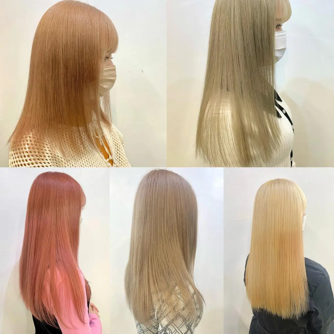 ロング カラー ヘアアレンジ ヘアカラー トリートメント ヘアセット 🎀暖色カラー🎀 ♡yurika♡のヘアスタイル