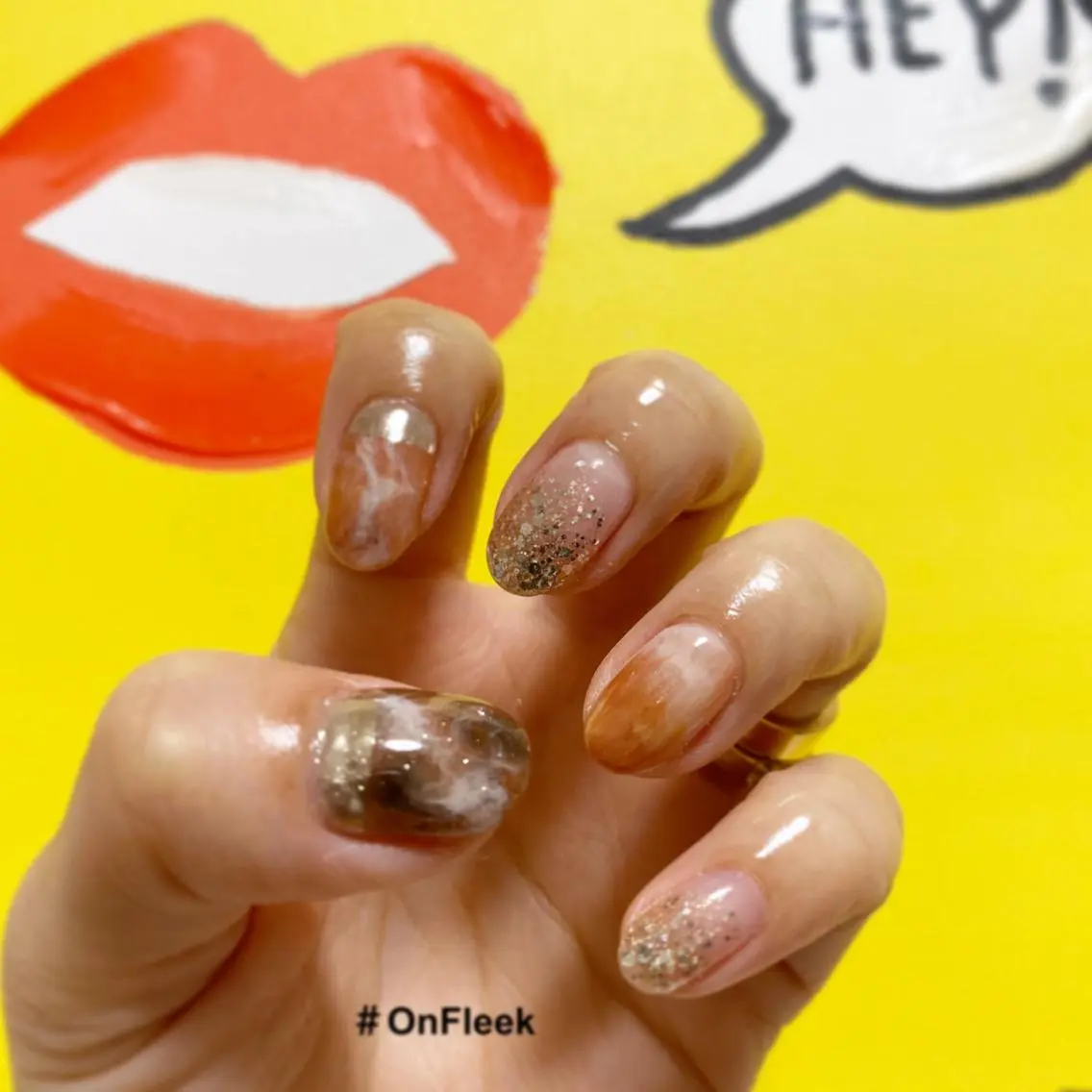 ネイル ハンドネイル NailSalon ＃OnFleekのネイルデザイン