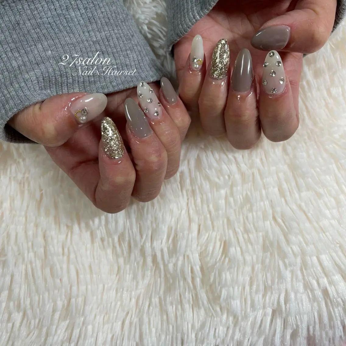 ネイル ニュアンスネイル 27salon yuinaのネイルデザイン