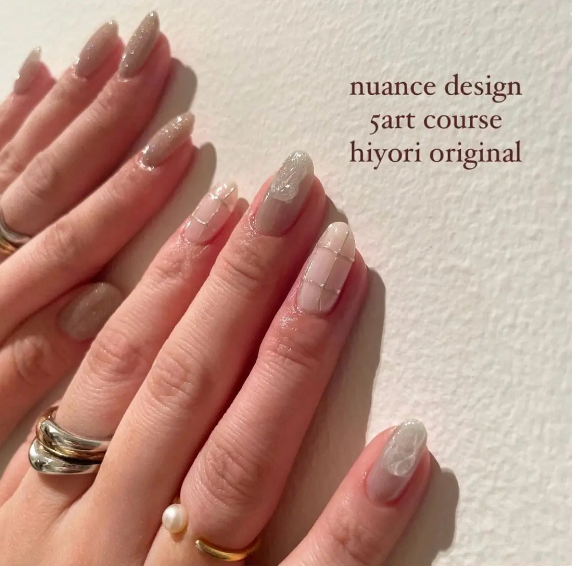 ネイル ニュアンスネイル ハンドネイル pétit hiyoriのネイルデザイン