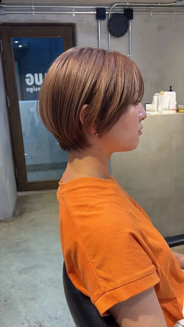 ショート ショートヘア /ふじたのヘアスタイル