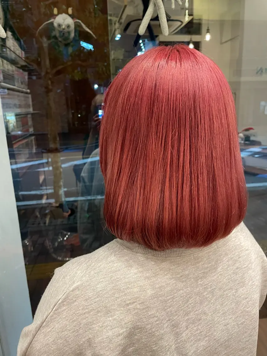 ミディアム カラー ヘアカラー CoCooN amiのヘアスタイル