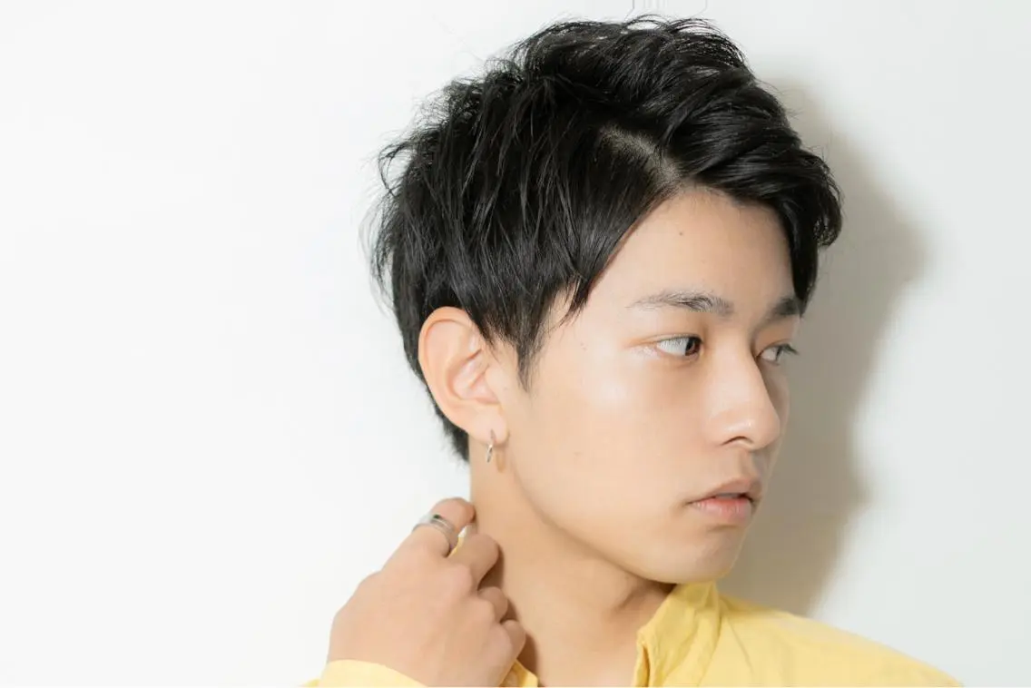 メンズ 半個室メンズ カット🥕羽鳥淳妃のヘアスタイル