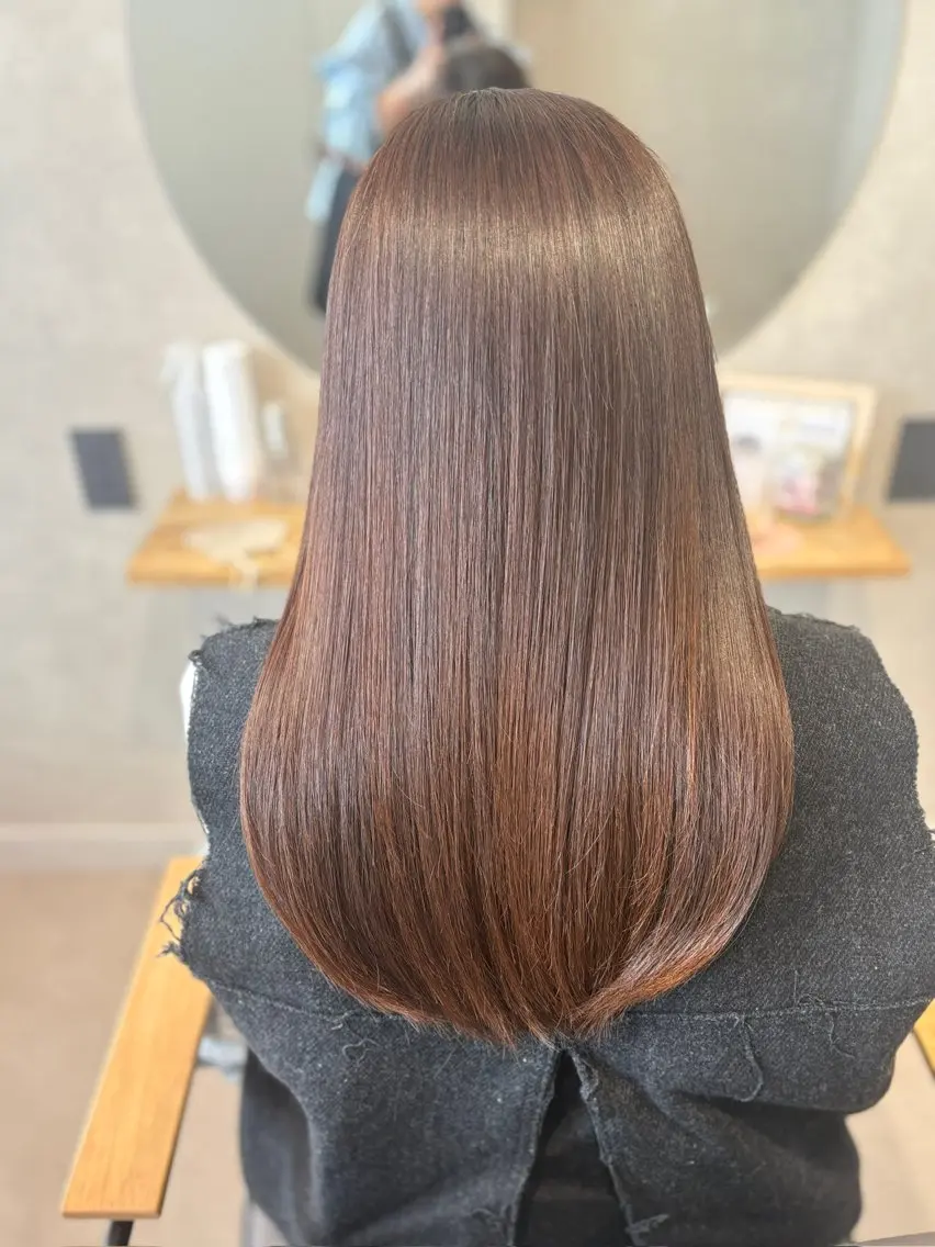 ロング 縮毛矯正 縮毛矯正 ✨NEW OPEN/ 美髪矯正/山田千里✨のヘアスタイル
