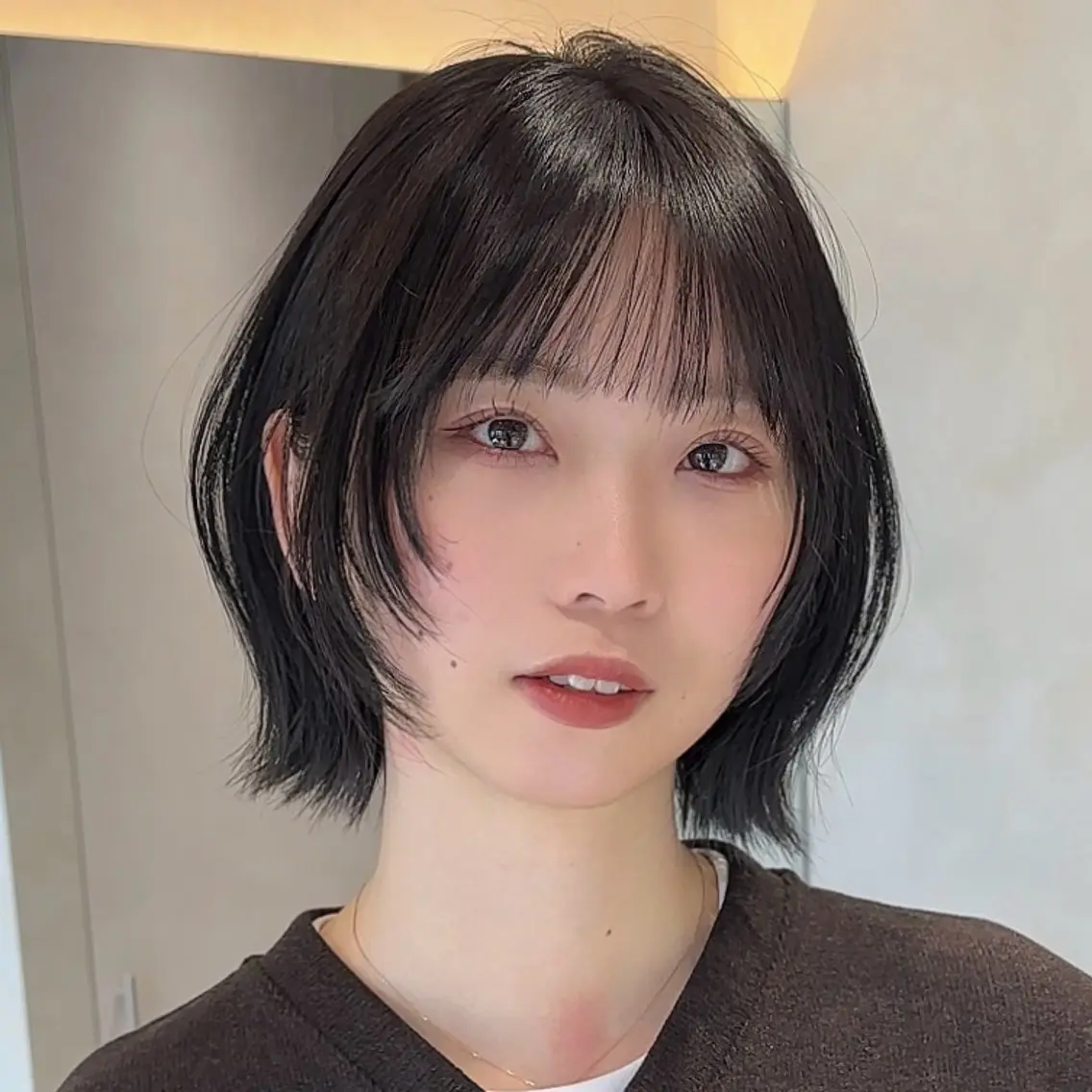 ショート カラー カット ヘアカラー トリートメント 原宿/韓国ボブ /くびれボブ/優希のヘアスタイル