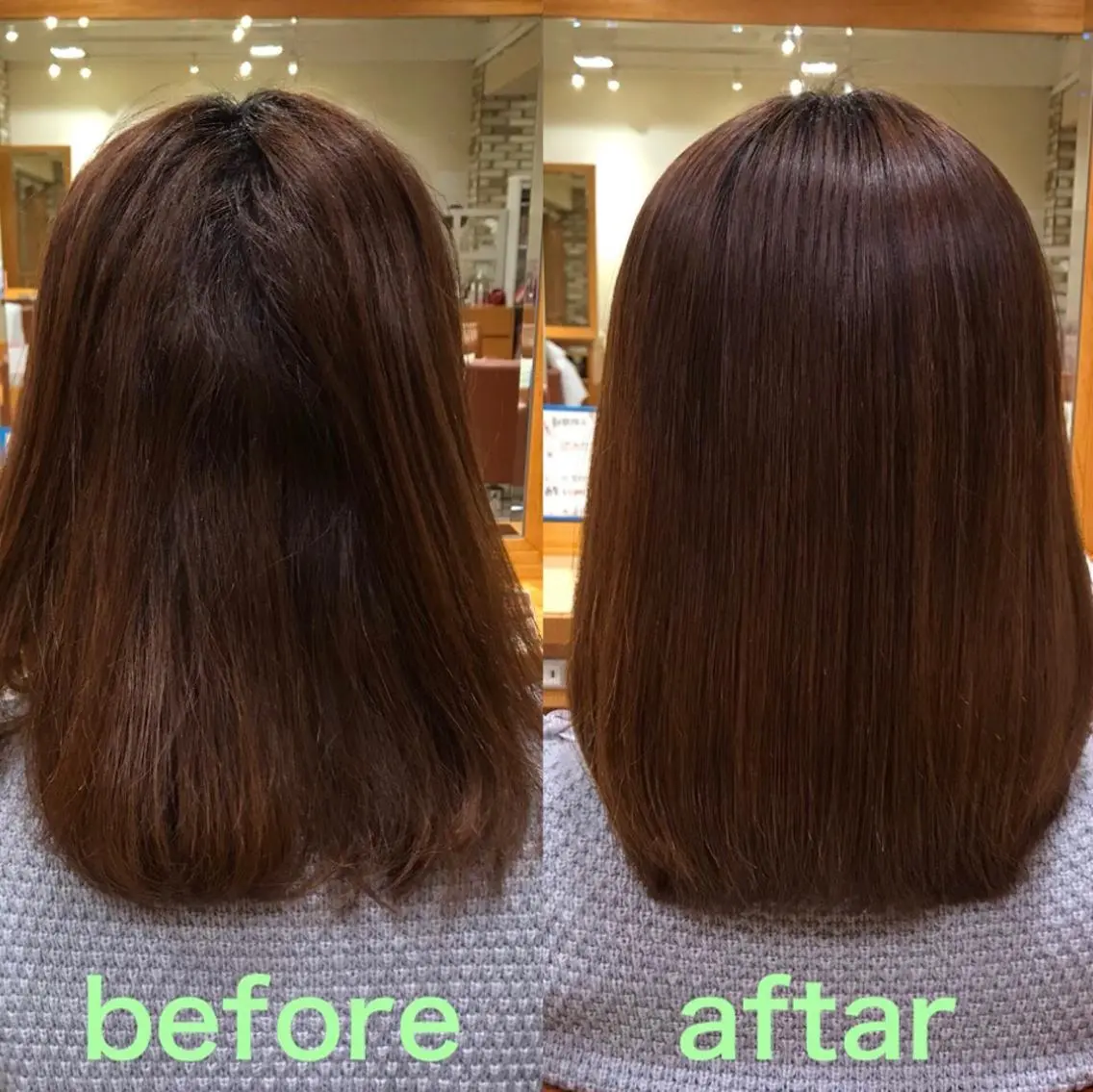 ミディアム ARLY🎀髪質改善 × コテ巻き風パーマのヘアスタイル